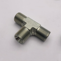 AB BSP MACHO 60 ° SEAT TEE accesorios de manguera hidráulica