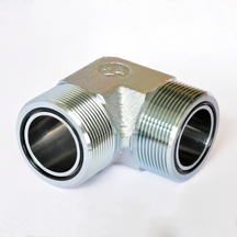 adaptadores hidráulicos del ANILLO O MASCULINO de 1E9 90°METRIC